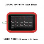 Touch Screen Panel Digitizer Replacement for XTOOL PS65 PS70